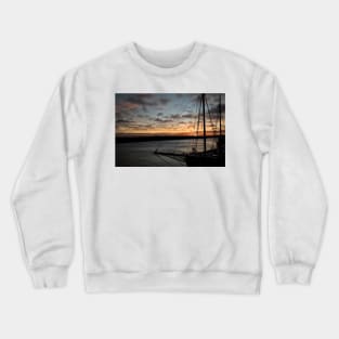 November sunrise (Landscape) Crewneck Sweatshirt